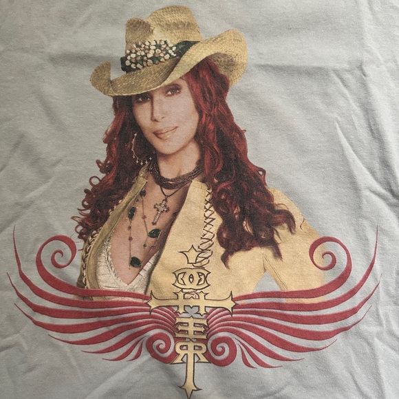 Vintage Cher Living Proof Tour Tee - Picture 3 of 4